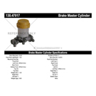 Centric Parts 130.47017 Brake Master Cylinder 8