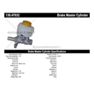 Centric Parts 130.47032 Brake Master Cylinder 3