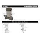 1998 Chevrolet Tracker Brake Master Cylinder 3