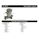 Centric Parts 130.48016 Brake Master Cylinder 3
