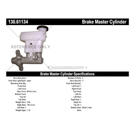 Centric Parts 130.61134 Brake Master Cylinder 3