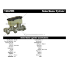 Centric Parts 130.62066 Brake Master Cylinder 3