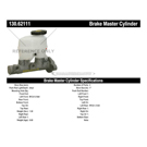 2005 Pontiac Montana Brake Master Cylinder 3