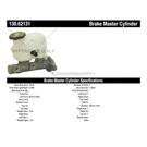 Centric Parts 130.62131 Brake Master Cylinder 3