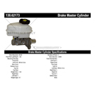 2016 Chevrolet Impala Limited Brake Master Cylinder 3