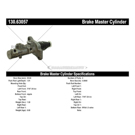 2002 Chrysler Sebring Brake Master Cylinder 3