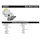 2012 Dodge Charger Brake Master Cylinder 3