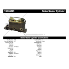 Centric Parts 130.65023 Brake Master Cylinder 3