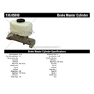 Centric Parts 130.65058 Brake Master Cylinder 3
