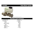 Centric Parts 130.65062 Brake Master Cylinder 3