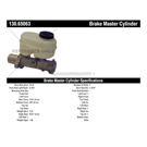 Centric Parts 130.65063 Brake Master Cylinder 3