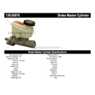 Centric Parts 130.65078 Brake Master Cylinder 3