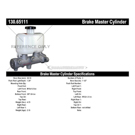 Centric Parts 130.65111 Brake Master Cylinder 3