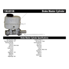 2011 Ford Ranger Brake Master Cylinder 3