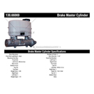 Centric Parts 130.66069 Brake Master Cylinder 3