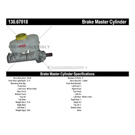 2001 Chrysler Prowler Brake Master Cylinder 3