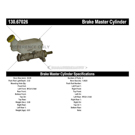 Centric Parts 130.67026 Brake Master Cylinder 3