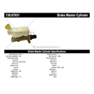 2005 Chrysler Town and Country Brake Master Cylinder 3