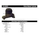 1963 International Scout Brake Master Cylinder 3