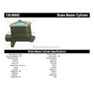 Centric Parts 130.80002 Brake Master Cylinder 3
