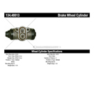 2001 Chevrolet Tracker Brake Slave Cylinder 3