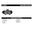 2000 Chevrolet Metro Brake Slave Cylinder 3