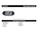 Centric Parts 134.51017 Brake Slave Cylinder 3