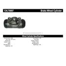Centric Parts 134.70007 Brake Slave Cylinder 3