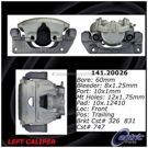 Centric Parts 141.20026 Brake Caliper 2