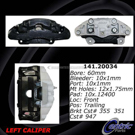 Centric Parts 141.20033 Brake Caliper 1
