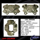 Centric Parts 141.39506 Brake Caliper 4