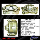 Centric Parts 141.50216 Brake Caliper 9