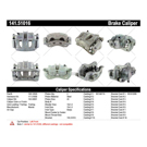 Centric Parts 141.51016 Brake Caliper 9