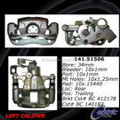 Centric Parts 141.51506 Brake Caliper 13