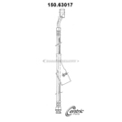 1978 Chrysler Town and Country Brake Hydraulic Hose 1