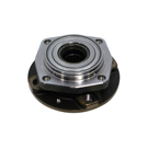 Centric Parts 400.38001 Axle Bearing and Hub Assembly 2
