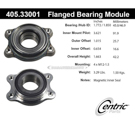 Centric Parts 405.33001 Wheel Bearing Module 1