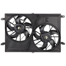2017 Gmc Acadia Cooling Fan Assembly 1