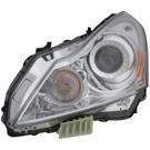 2015 Infiniti Q40 Headlight Assembly Pair 2