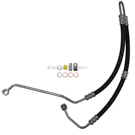 2000 Bmw X5 Power Steering Pressure Line Hose Assembly 1