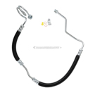 2010 Audi A6 Quattro Power Steering Pressure Line Hose Assembly 1