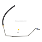 1985 Chrysler Town and Country Power Steering Return Line Hose Assembly 1
