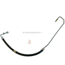 2008 Nissan Frontier Power Steering Pressure Line Hose Assembly 1