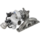 2012 Volkswagen CC Turbocharger and Installation Accessory Kit 2