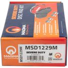 Magma MSD1229M Brake Pad Set 2