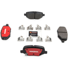 2014 Lincoln MKS Brake Pad Set 1