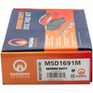 Magma MSD1691M Brake Pad Set 2
