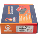 Magma MSD1784M Brake Pad Set 2