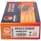 Magma MSD2398M Brake Pad Set 2