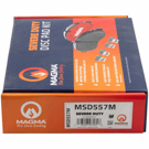 Magma MSD557M Brake Pad Set 2
